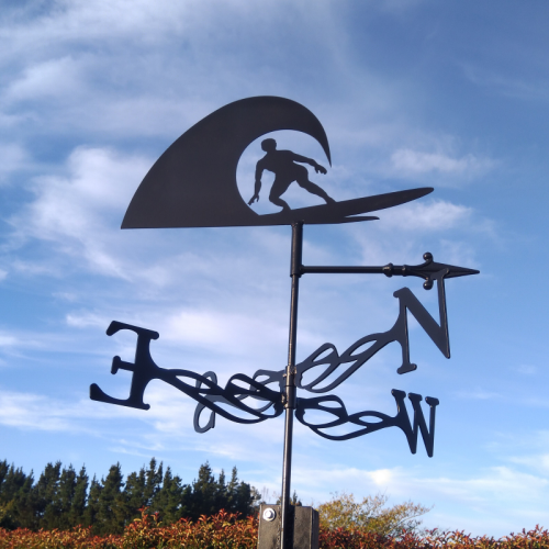 Surfer Weather Vane Surfer Weather Vane
